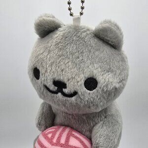 Neko Atsume Kitty Collector Shadow / Hairo Gray Cat Plush 6" vol. 3 2016 NWT